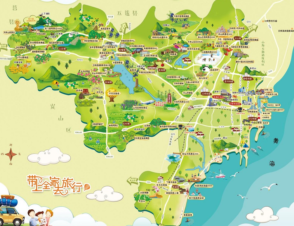 林州景区使用手绘地图给景区能带来什么好处？